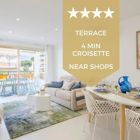 Stylish 2-br Steps From The Croisette Appartement *
